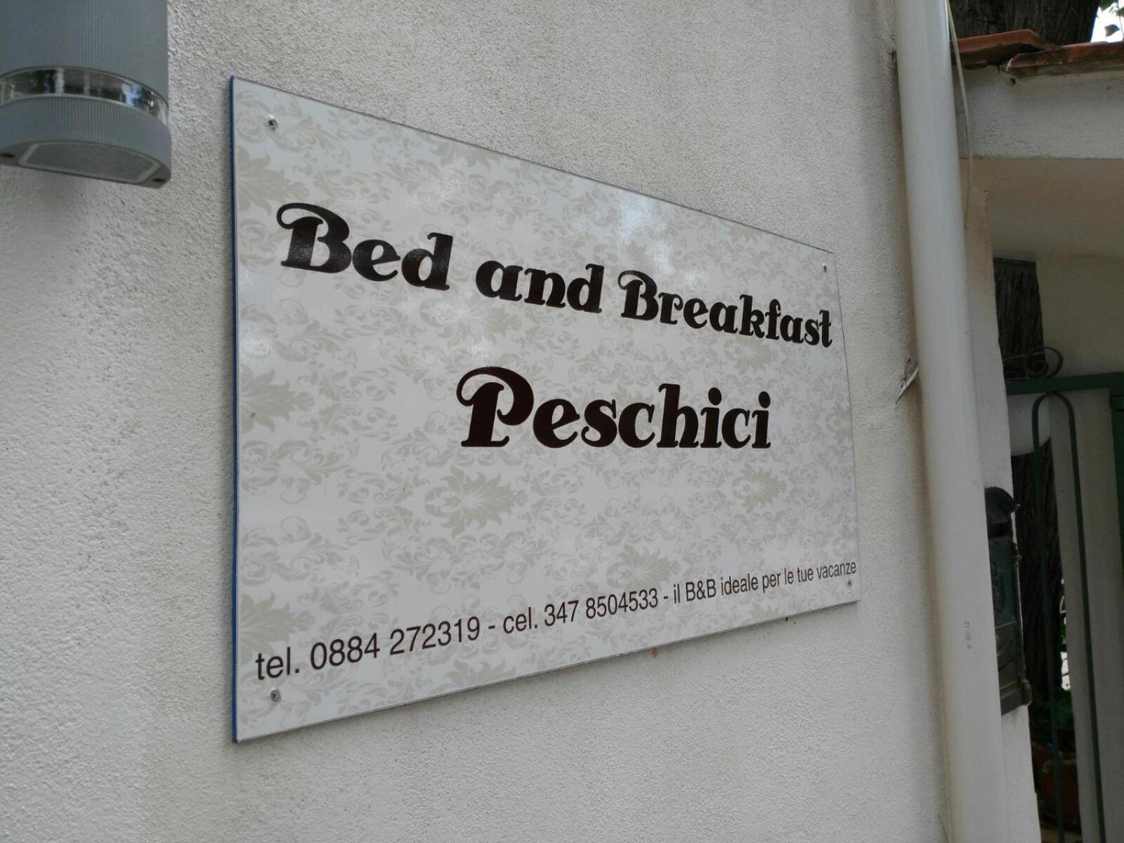 B&B Peschici Rooms ภายนอก รูปภาพ